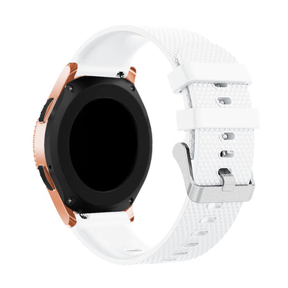 20mm Silicone Watch Strap Adjustable Watchband Bracelet for Samsung Galaxy Watch 42mm