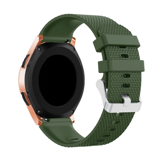 20mm Silicone Watch Strap Adjustable Watchband Bracelet for Samsung Galaxy Watch 42mm