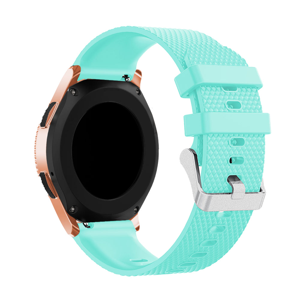 20mm Silicone Watch Strap Adjustable Watchband Bracelet for Samsung Galaxy Watch 42mm