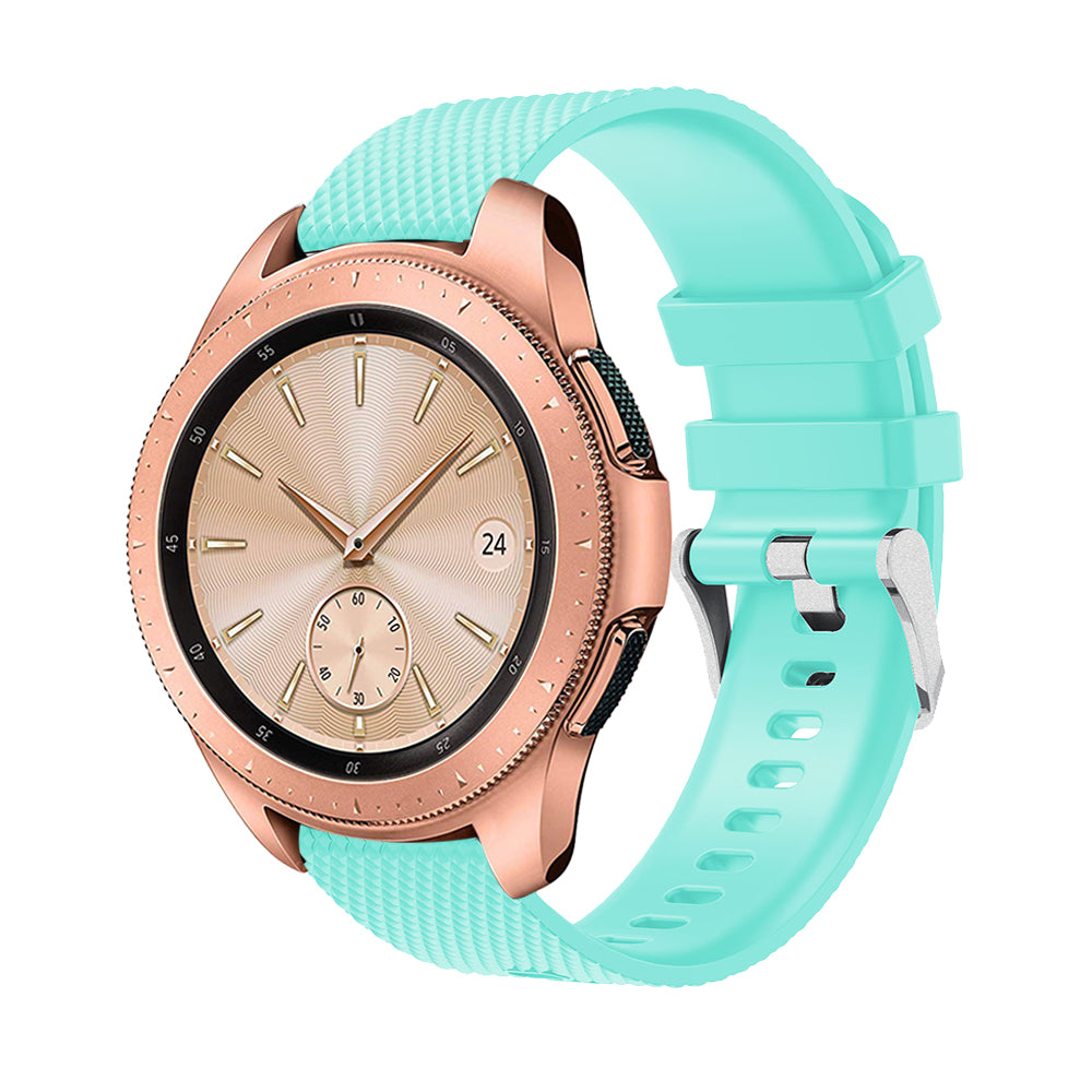 20mm Silicone Watch Strap Adjustable Watchband Bracelet for Samsung Galaxy Watch 42mm