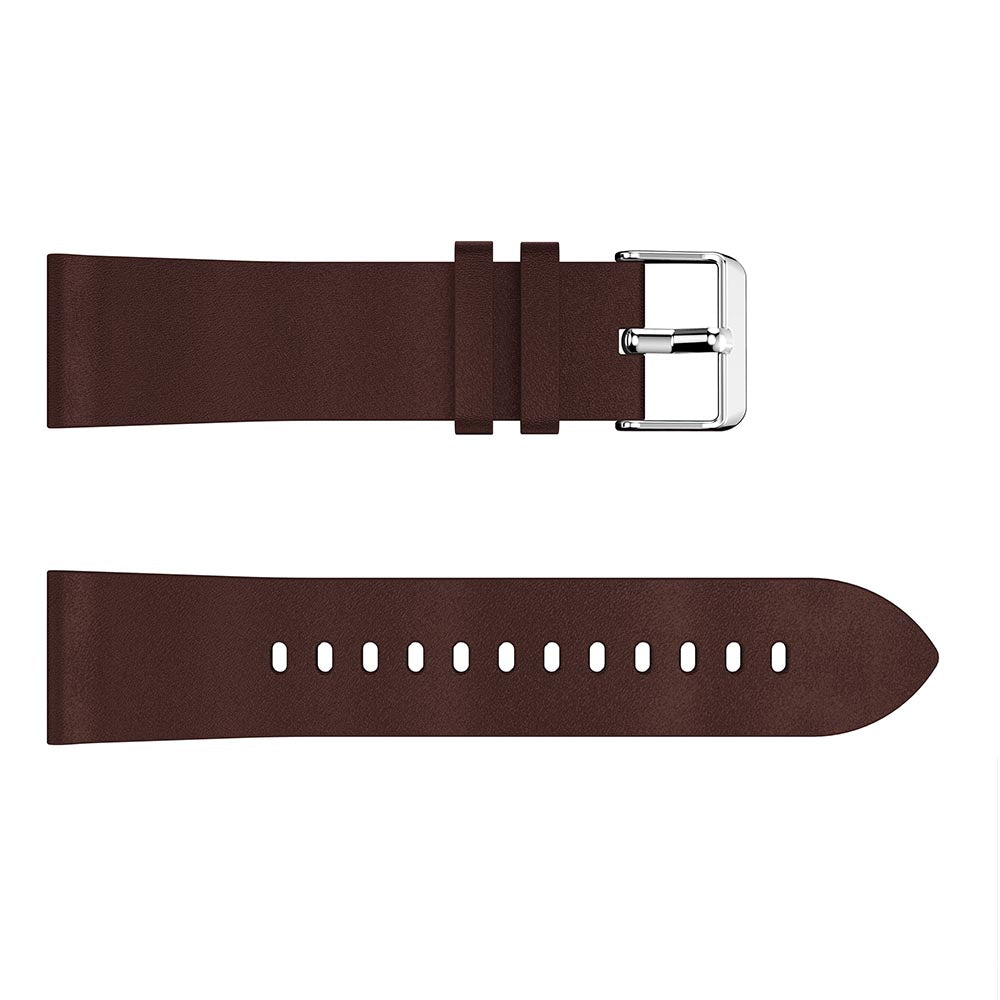 22mm Textured Genuine Leather Watch Strap for Samsung Galaxy Watch 46mm