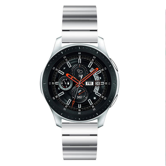 22mm Stainless Steel Watch Band for Samsung Galaxy Watch 46mm, Wrist Strap with Butterfly Buckle