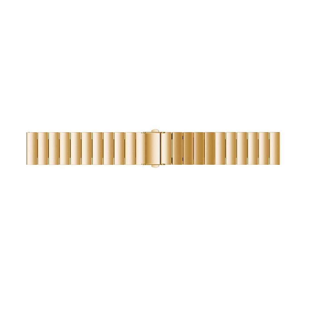 22mm Stainless Steel Watch Band for Samsung Galaxy Watch 46mm, Replacement Wrist Strap with Butterfly Buckle