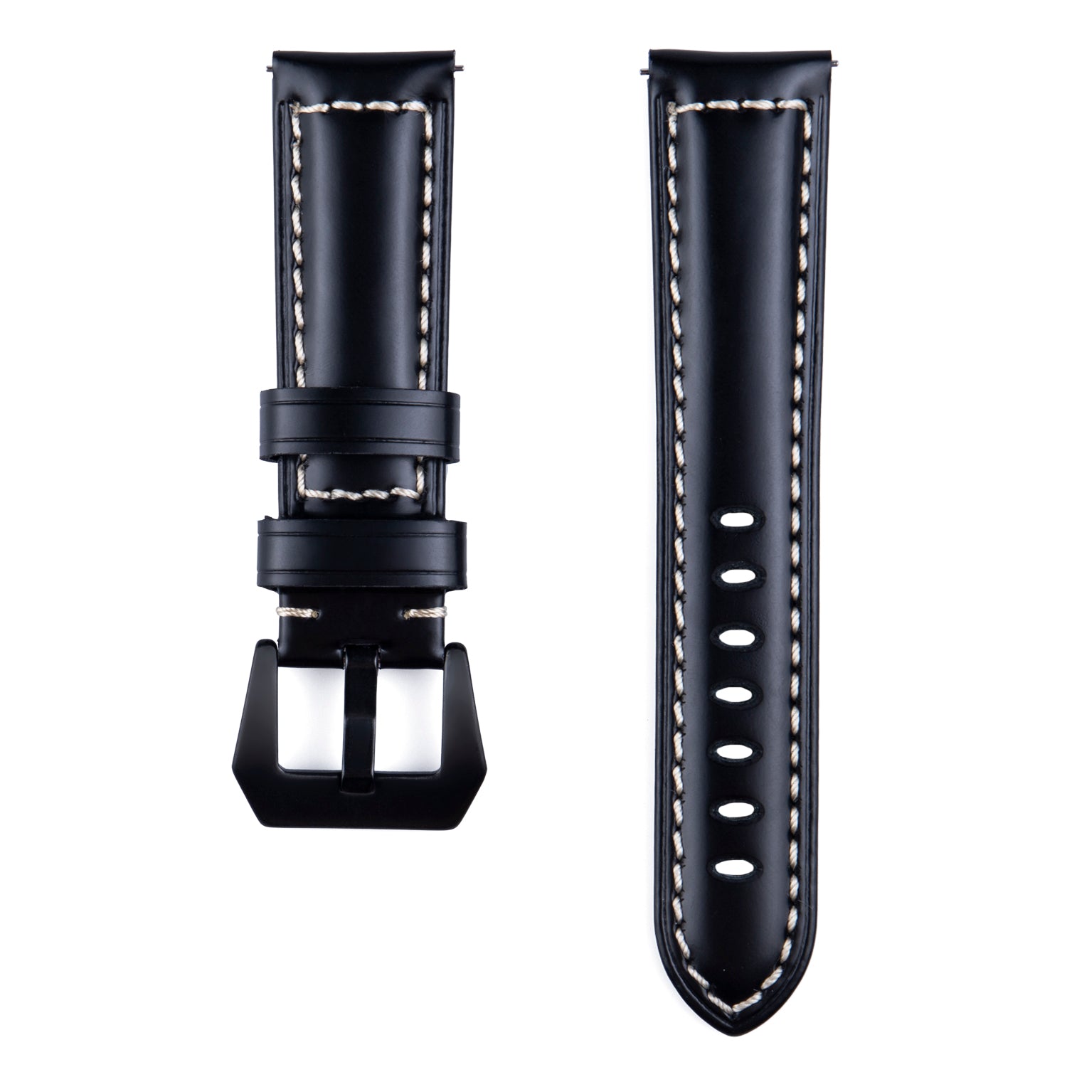 22mm Universal Cowhide Leather Watch Band for Samsung Gear S3 Classic/Frontier etc