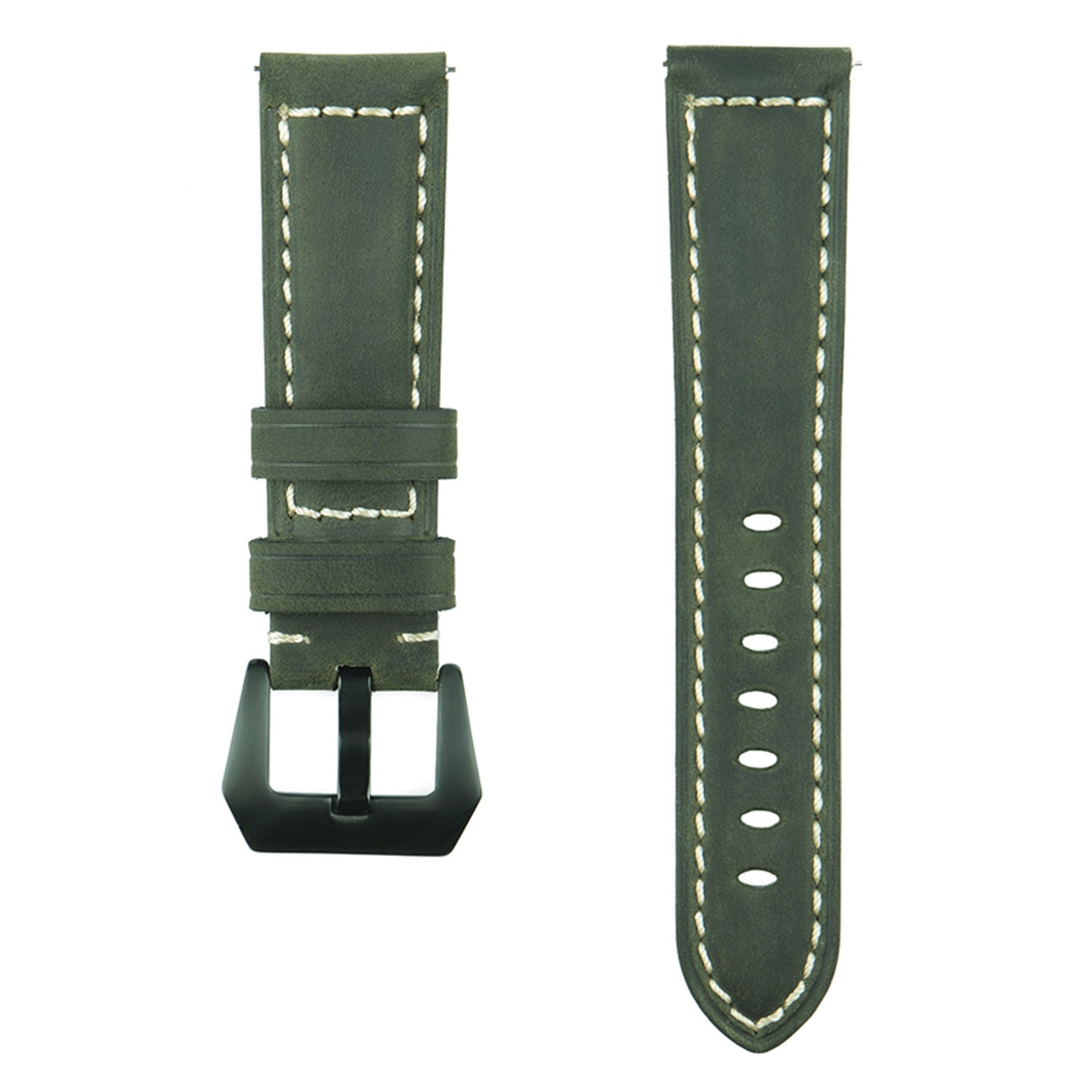 22mm Universal Cowhide Leather Watch Band for Samsung Gear S3 Classic/Frontier etc