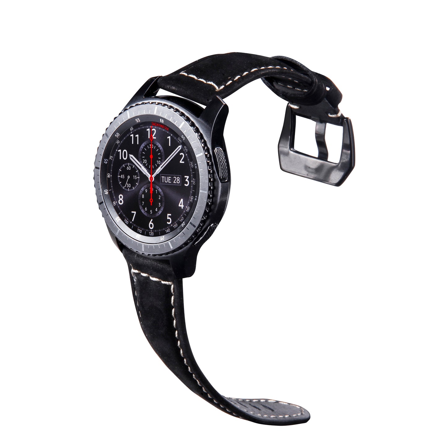22mm Universal Cowhide Leather Watch Band for Samsung Gear S3 Classic/Frontier etc