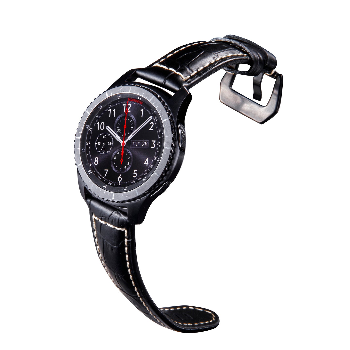22mm Universal Cowhide Leather Watch Band for Samsung Gear S3 Classic/Frontier etc