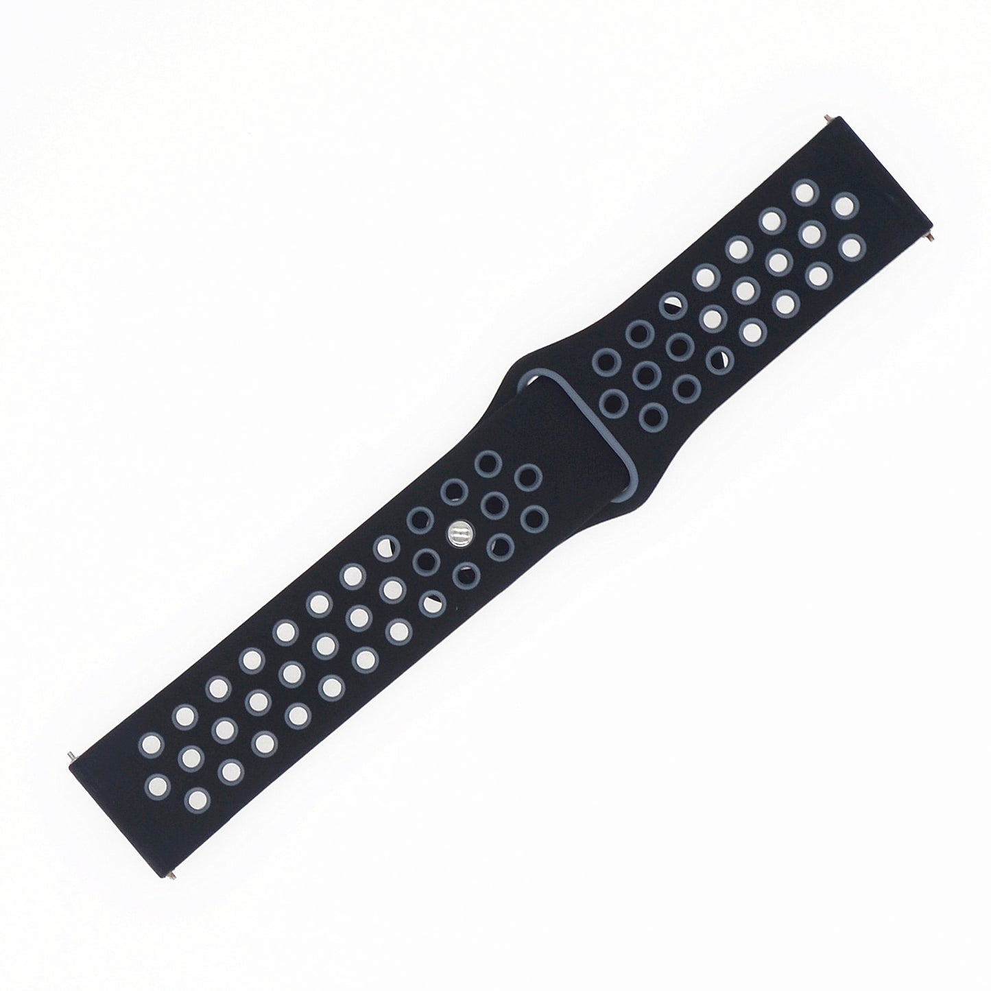 20mm Two-tone Silicone Hollow Watch Band for Samsung Galaxy Watch Active