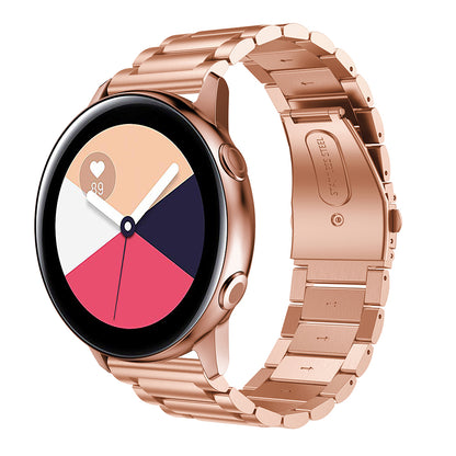 20mm Stainless Steel Watch Band Strap for Samsung Galaxy Watch Active SM-R500