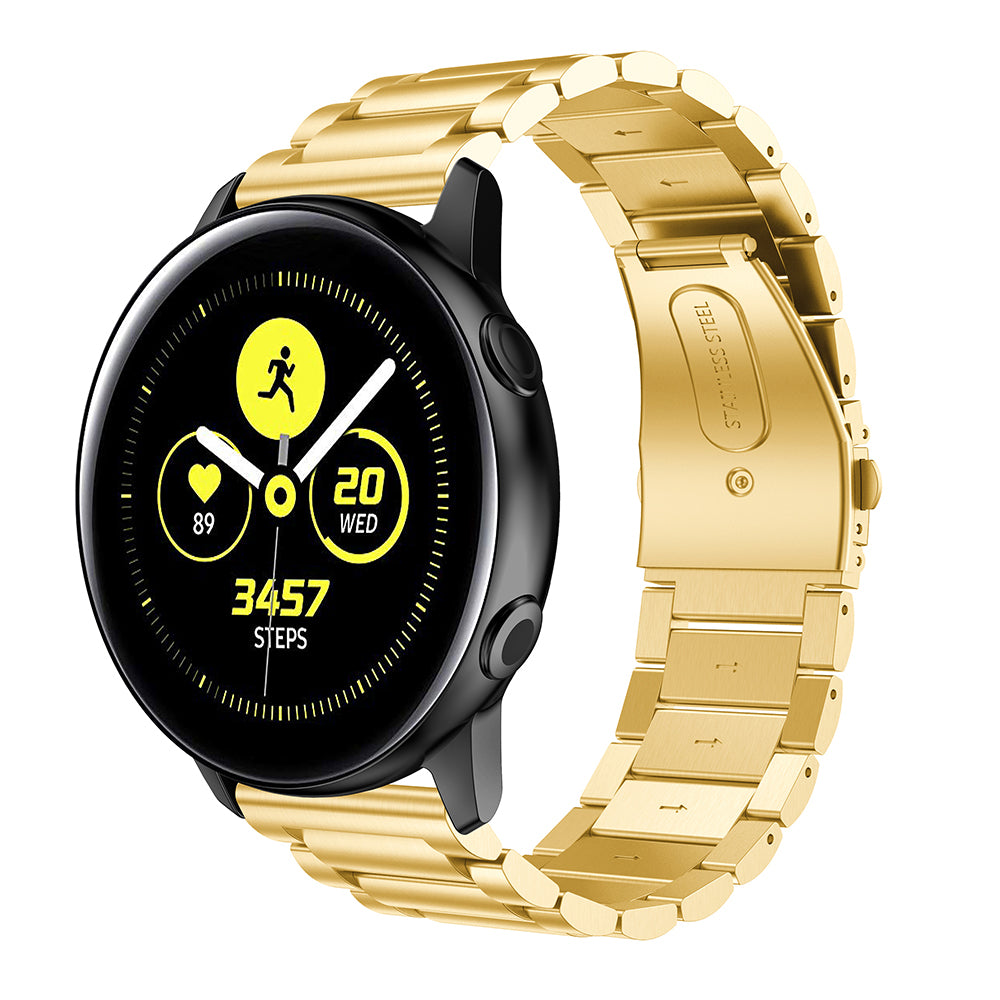 20mm Stainless Steel Watch Band Strap for Samsung Galaxy Watch Active SM-R500