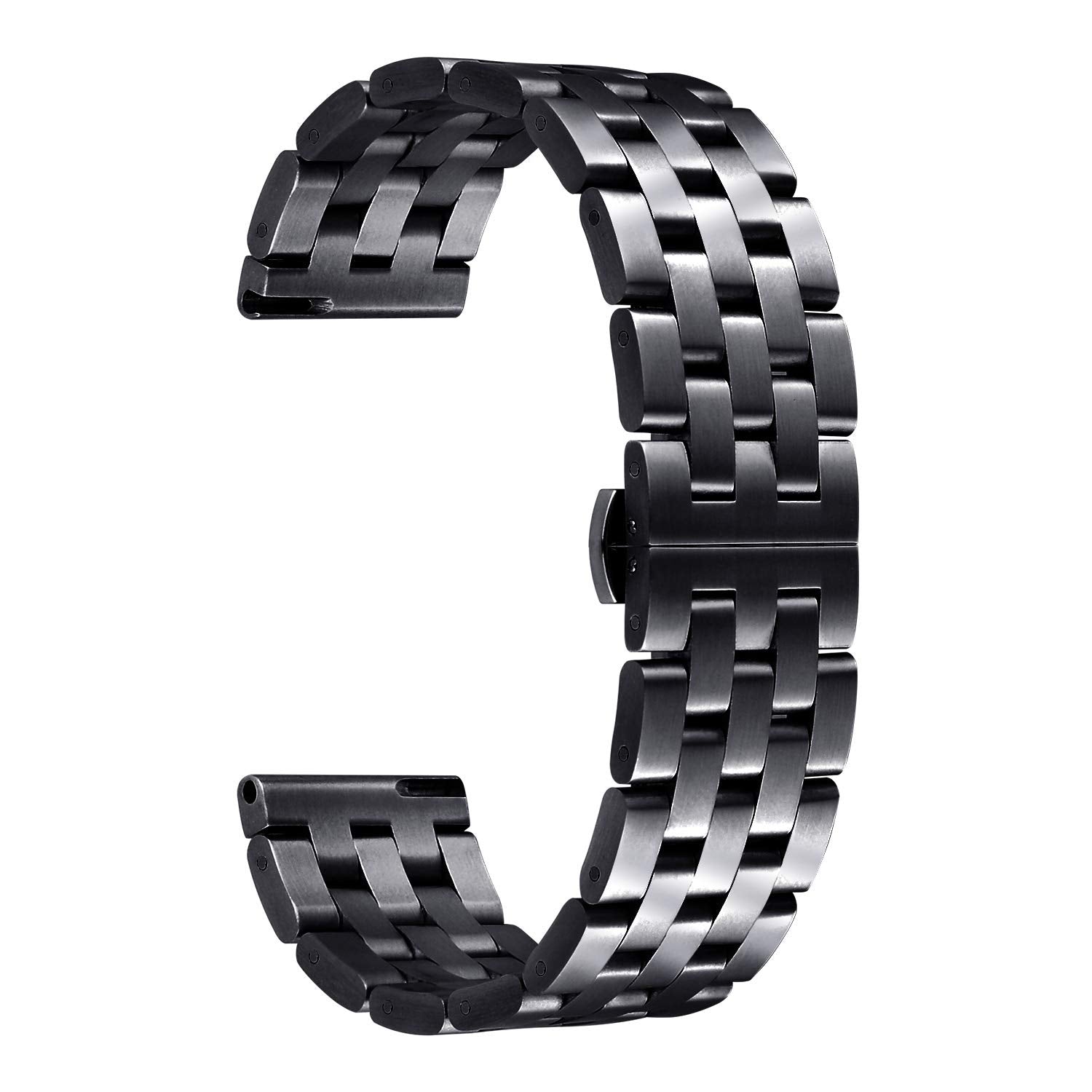 20mm Stainless Steel Watch Band Wrist Strap Replacement for Samsung Galaxy Watch 42mm