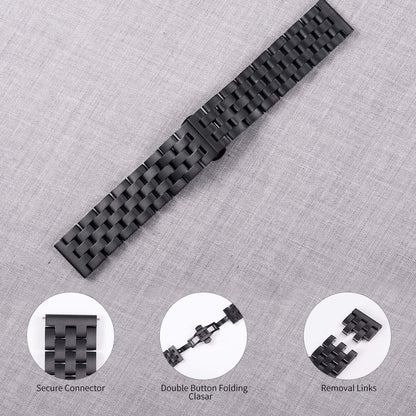 20mm Stainless Steel Watch Band Wrist Strap Replacement for Samsung Galaxy Watch 42mm