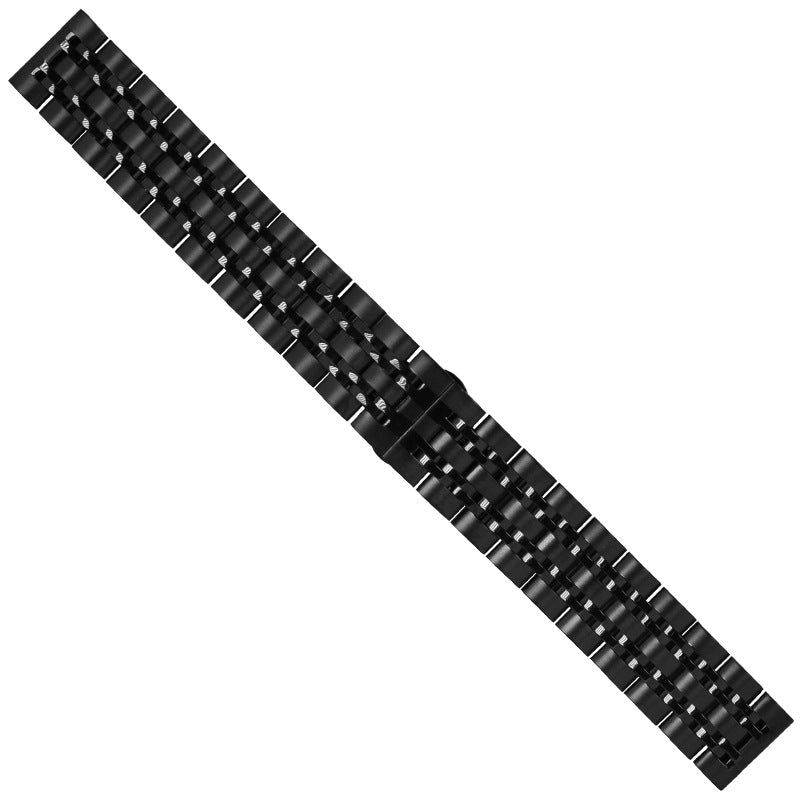 22mm Butterfly Buckle Stainless Steel Watch Band Strap for Samsung Galaxy Watch 46mm