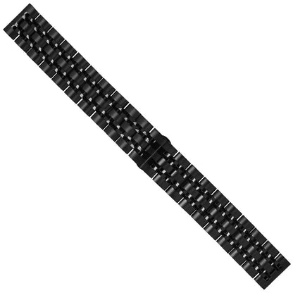 22mm Butterfly Buckle Stainless Steel Watch Band Strap for Samsung Galaxy Watch 46mm