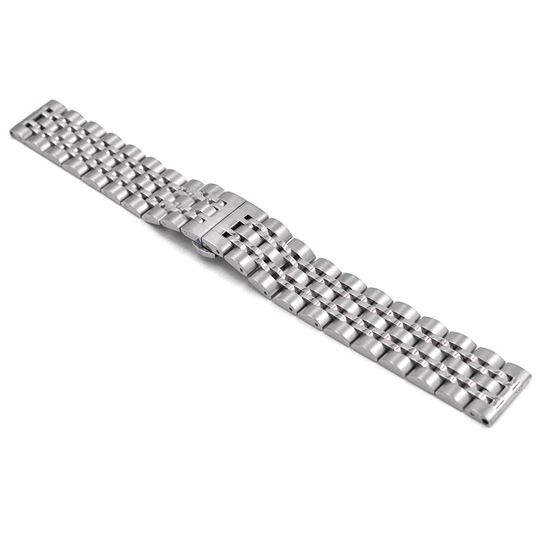 22mm Butterfly Buckle Stainless Steel Watch Band Strap for Samsung Galaxy Watch 46mm