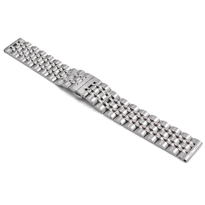 22mm Butterfly Buckle Stainless Steel Watch Band Strap for Samsung Galaxy Watch 46mm