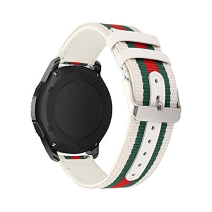 22mm Nylon + Genuine Leather Watch Band Strap for Huawei Watch GT/Honor Watch Magic