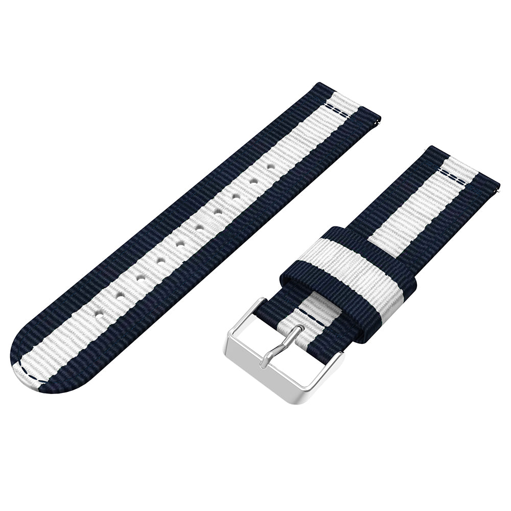 20mm Classic Buckle Nylon Watch Strap for Samsung Galaxy Watch Active SM-R500