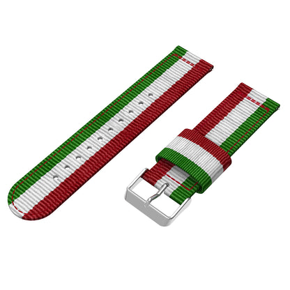 20mm Classic Buckle Nylon Watch Strap for Samsung Galaxy Watch Active SM-R500