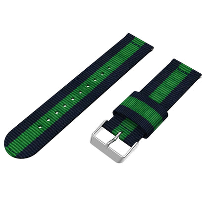 20mm Classic Buckle Nylon Watch Strap for Samsung Galaxy Watch Active SM-R500