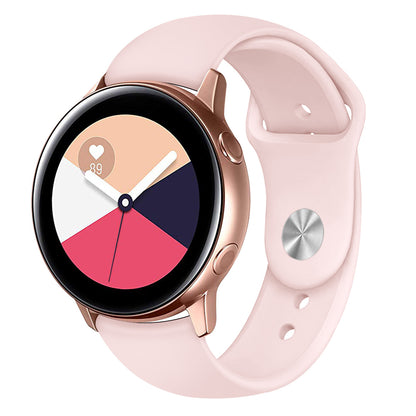 20mm Soft Silicone Watch Band Replacement for Samsung Galaxy Watch Active SM-R500