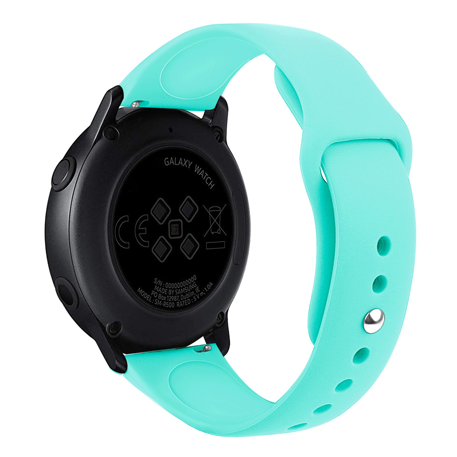 20mm Soft Silicone Watch Band Replacement for Samsung Galaxy Watch Active SM-R500