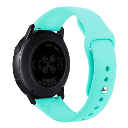 20mm Soft Silicone Watch Band Replacement for Samsung Galaxy Watch Active SM-R500