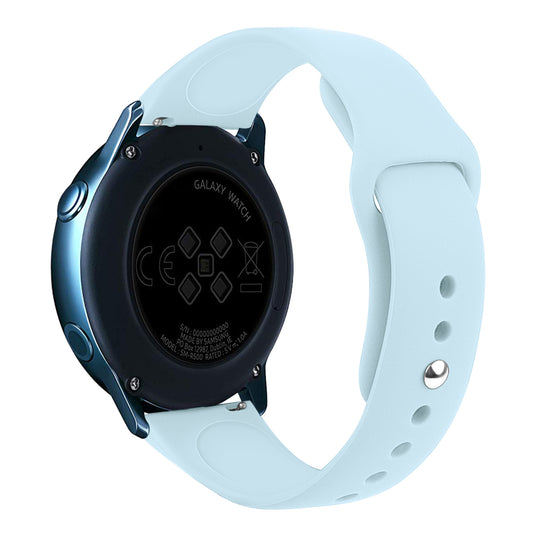 20mm Soft Silicone Watch Band Replacement for Samsung Galaxy Watch Active SM-R500