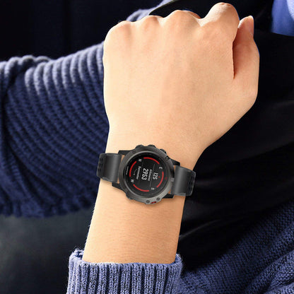 26mm Two-tone Silicone Watch Band for Garmin Fenix 5X