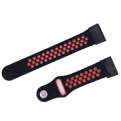 26mm Two-tone Silicone Watch Band for Garmin Fenix 5X