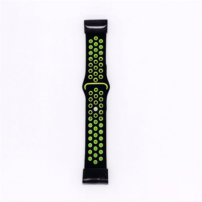 26mm Two-tone Silicone Watch Band for Garmin Fenix 5X
