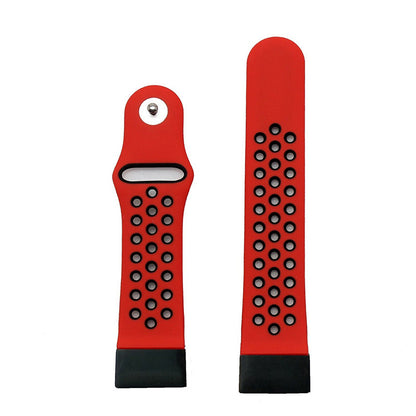 26mm Two-tone Silicone Watch Band for Garmin Fenix 5X