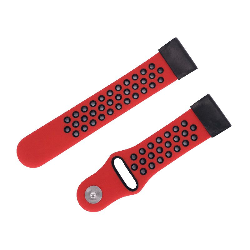 26mm Two-tone Silicone Watch Band for Garmin Fenix 5X
