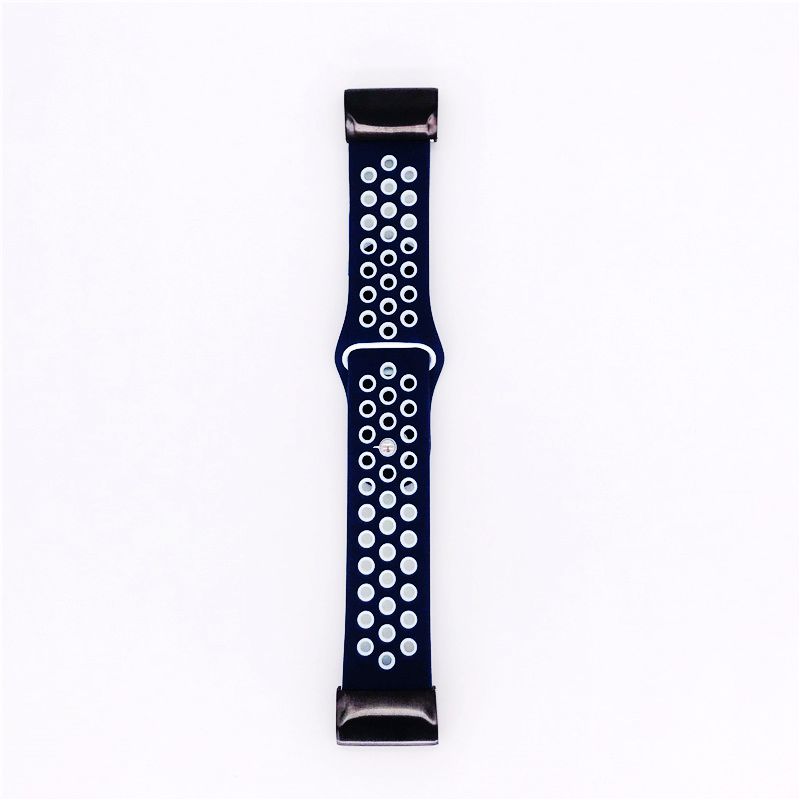 26mm Two-tone Silicone Watch Band for Garmin Fenix 5X