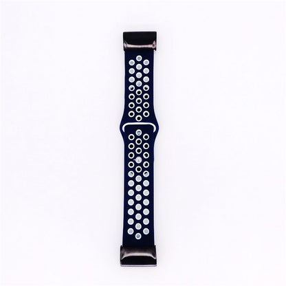 26mm Two-tone Silicone Watch Band for Garmin Fenix 5X