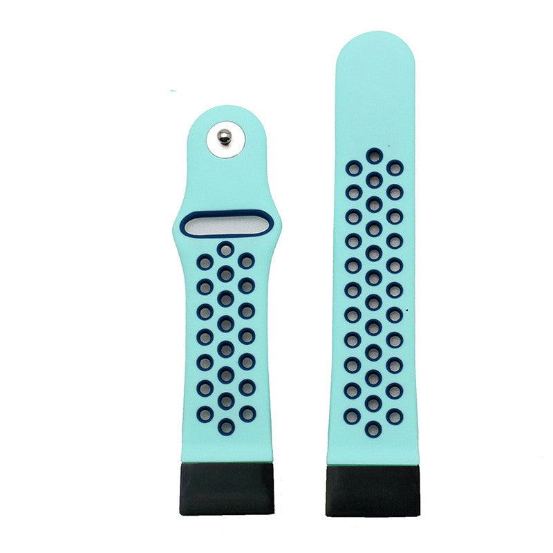 26mm Two-tone Silicone Watch Band for Garmin Fenix 5X