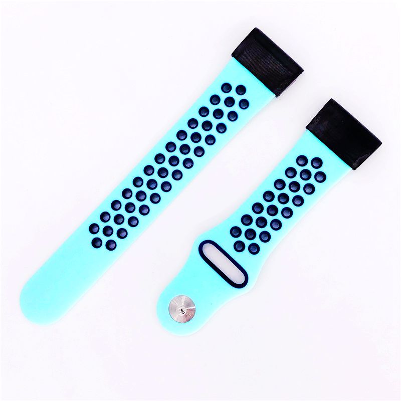 26mm Two-tone Silicone Watch Band for Garmin Fenix 5X