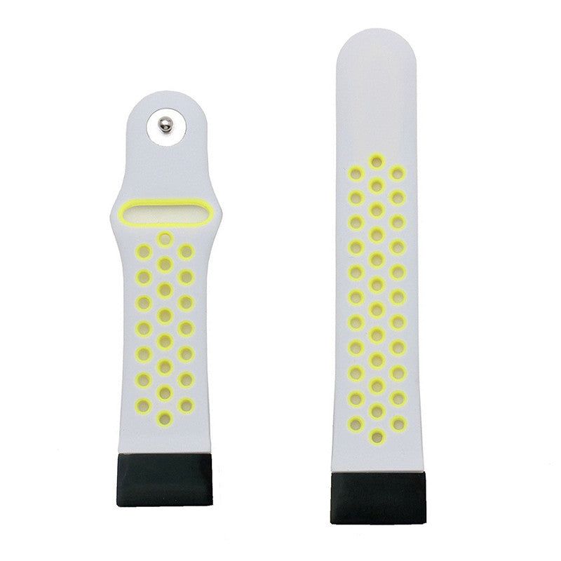 26mm Two-tone Silicone Watch Band for Garmin Fenix 5X