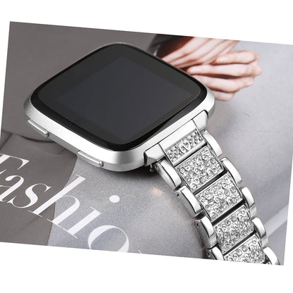 22mm Universal Rhinestone Decor Metal Watch Band for Huawei Watch GT / Samsung Gear S3 Classic / S3 Frontier
