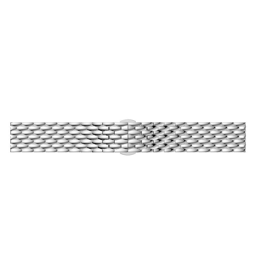 For Huawei Watch GT / Samsung Galaxy Watch 46mm / Samsung Gear S3 Frontier / Gear S3 Frontier 22mm S3 Alloy Butterfly Clasp Watch Strap Link Bracelet
