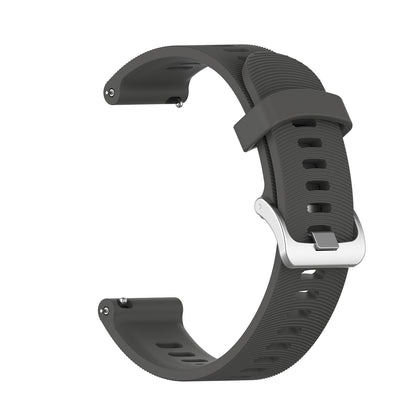 20mm Silicone Watch Strap for Garmin Forerunner 245 Smart Watch Band Replacement