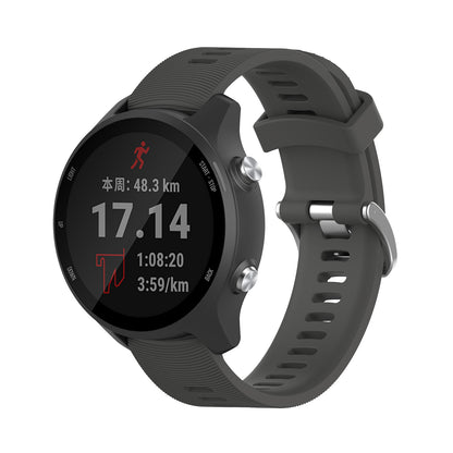 20mm Silicone Watch Strap for Garmin Forerunner 245 Smart Watch Band Replacement