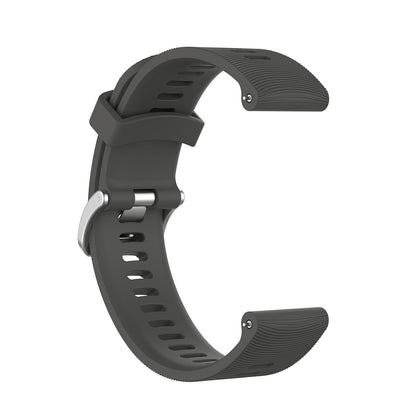 20mm Silicone Watch Strap for Garmin Forerunner 245 Smart Watch Band Replacement