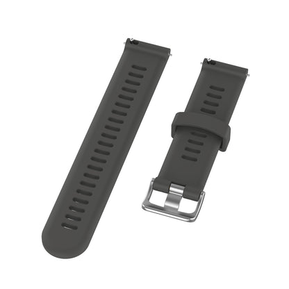 20mm Silicone Watch Strap for Garmin Forerunner 245 Smart Watch Band Replacement