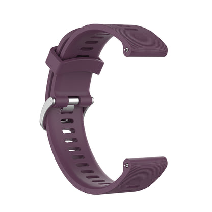 20mm Silicone Watch Strap for Garmin Forerunner 245 Smart Watch Band Replacement