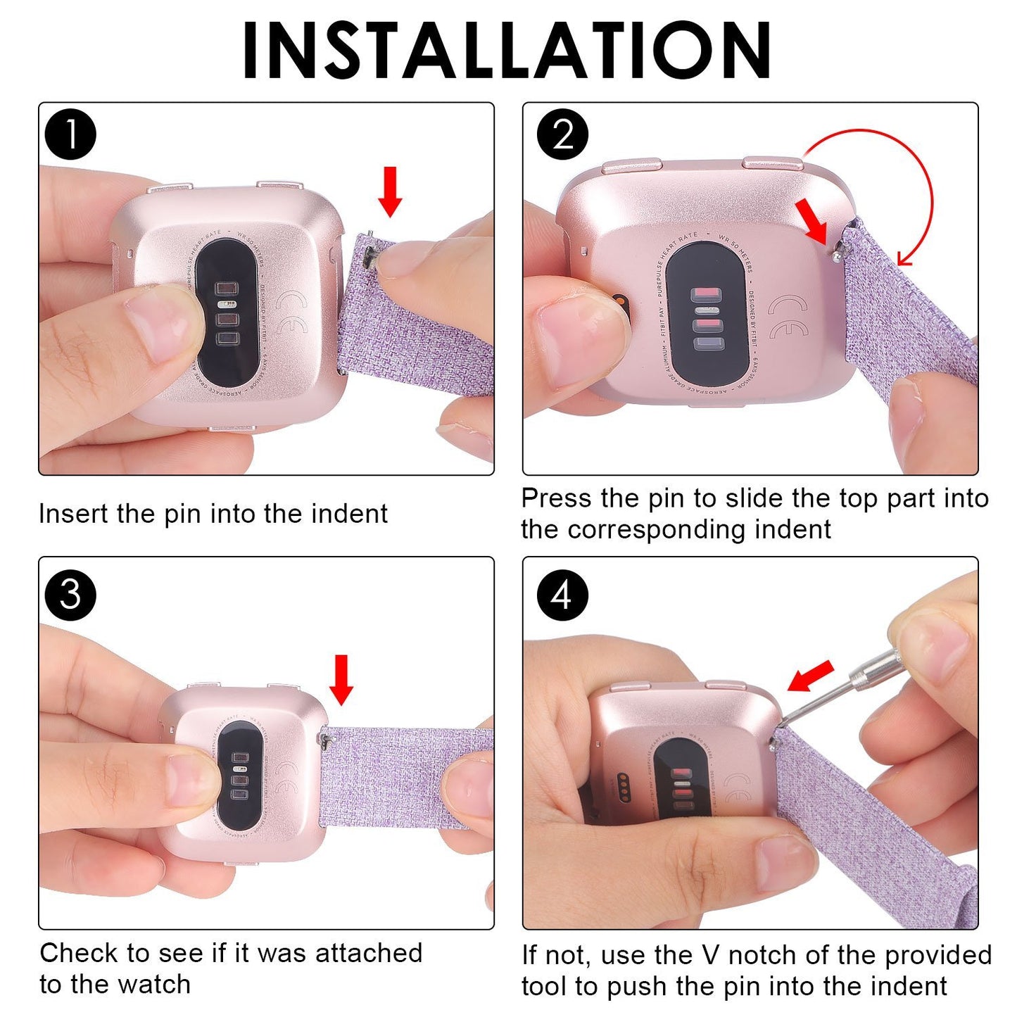22mm Stainless Steel Clasp Nylon Wristband for Samsung Gear S3 Classic / Huawei Watch GT, etc.