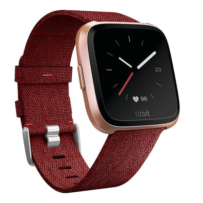 22mm Stainless Steel Clasp Nylon Wristband for Samsung Gear S3 Classic / Huawei Watch GT, etc.