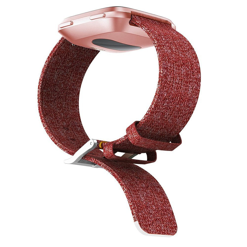 22mm Stainless Steel Clasp Nylon Wristband for Samsung Gear S3 Classic / Huawei Watch GT, etc.