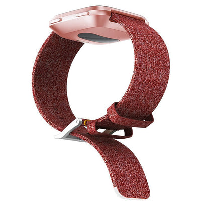 22mm Stainless Steel Clasp Nylon Wristband for Samsung Gear S3 Classic / Huawei Watch GT, etc.