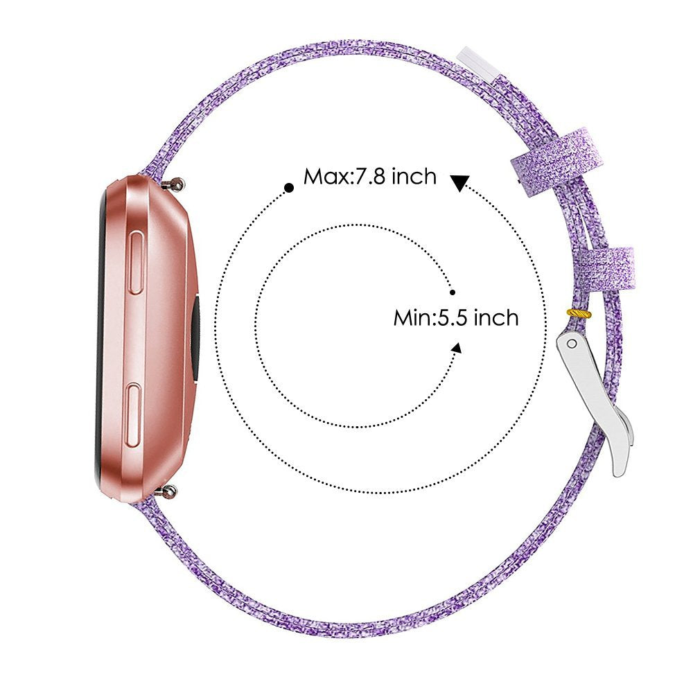 22mm Stainless Steel Clasp Nylon Wristband for Samsung Gear S3 Classic / Huawei Watch GT, etc.
